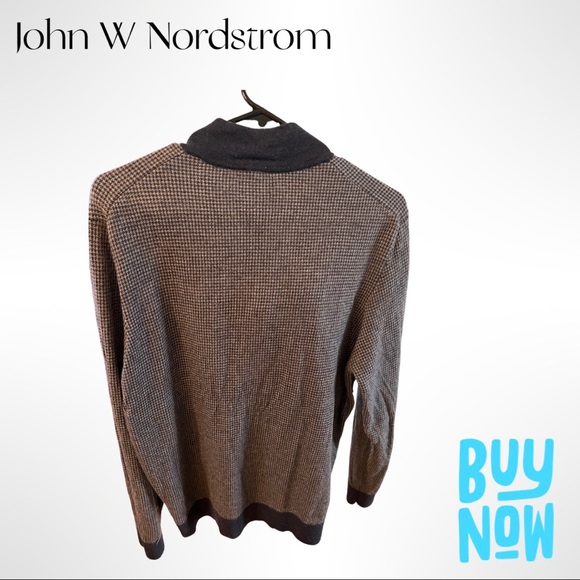 John W Nordstrom 100% extra fine Italian wool sweater, size XL - Picture 2 of 3